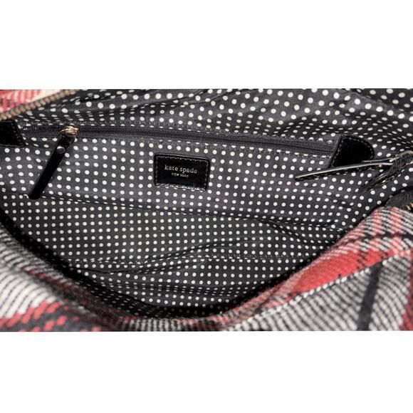 Kate Spade Stevie Whistler Check Bag - Picture 9 of 9